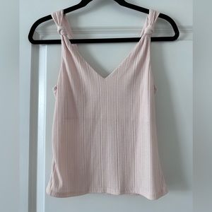 Women’s H&M Pale Pink Knot Tank